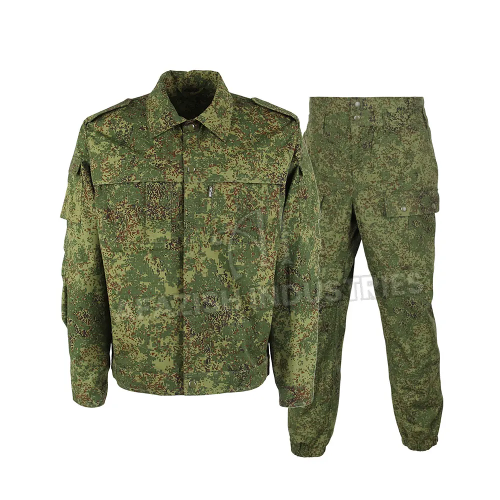 Wholesale  ACU Uniform Woodland Camouflage Ripstop Tactical Uniform Men Camouflage Uniform In Cheap Price For Sale