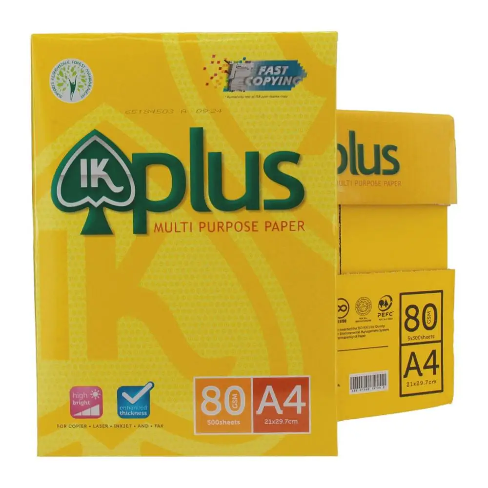 White Office Copier Ram Paper A4 80grams Copy Paper 80G Excellent 210x297mm 80gsm Office a4 Copy Paper