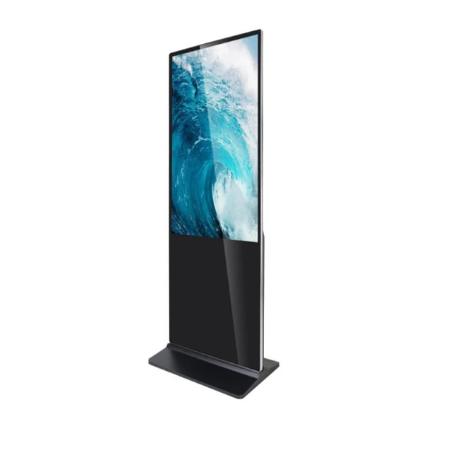 GAOKE IR Touch Screen Kiosk Topographic Indoor & Outdoor Advertising LCD with Infrared SDK Function Retail Stores ODM Supplier