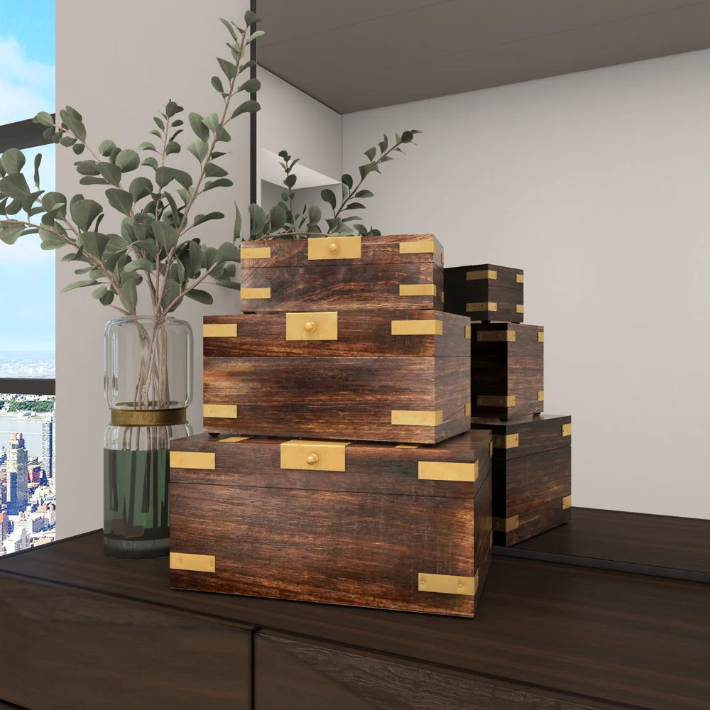 Handmade Wooden Gift Box with Engraving for Memorable Occasions Anniversaries and Celebrations