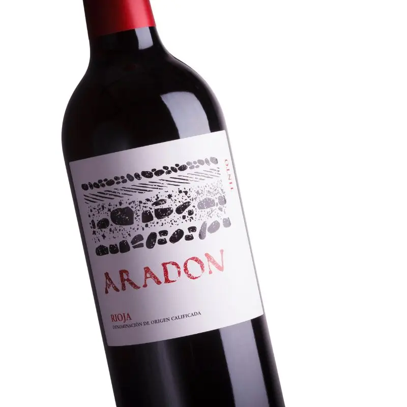 Spanish Rioja Red Young Wine Tempranillo Grenache 15 Degrees  glass bottle 750 ml cork closure cardboard cases 6 bottles