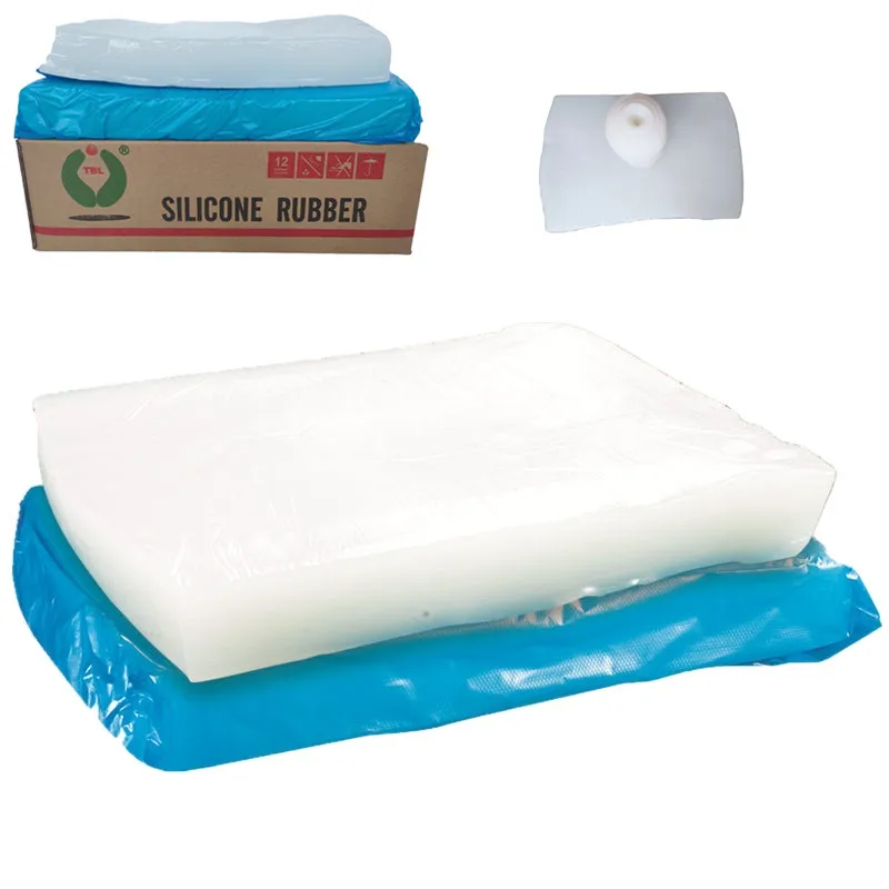 Translucent HTV Solid Silicone Rubber Raw Material Hardness 30 40 50 60 70 80 Shore A