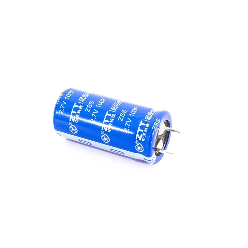Original! Promotion List! High Capacity UPS  Power Supply AGV AMR Smart Meter Use2.7V 100F Snap-in Supercapacitor