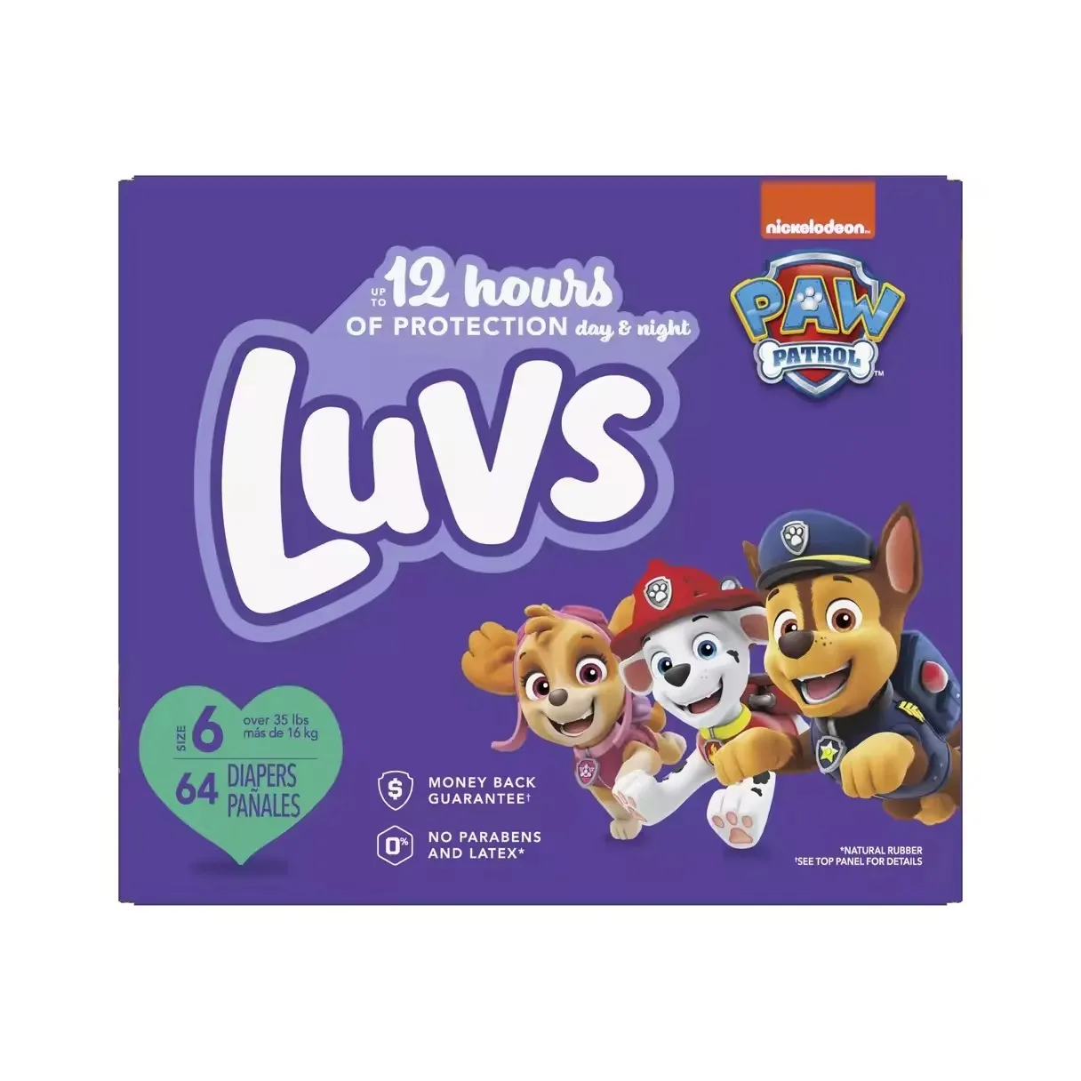 100% оригинальные детские подгузники Luvs Pampers