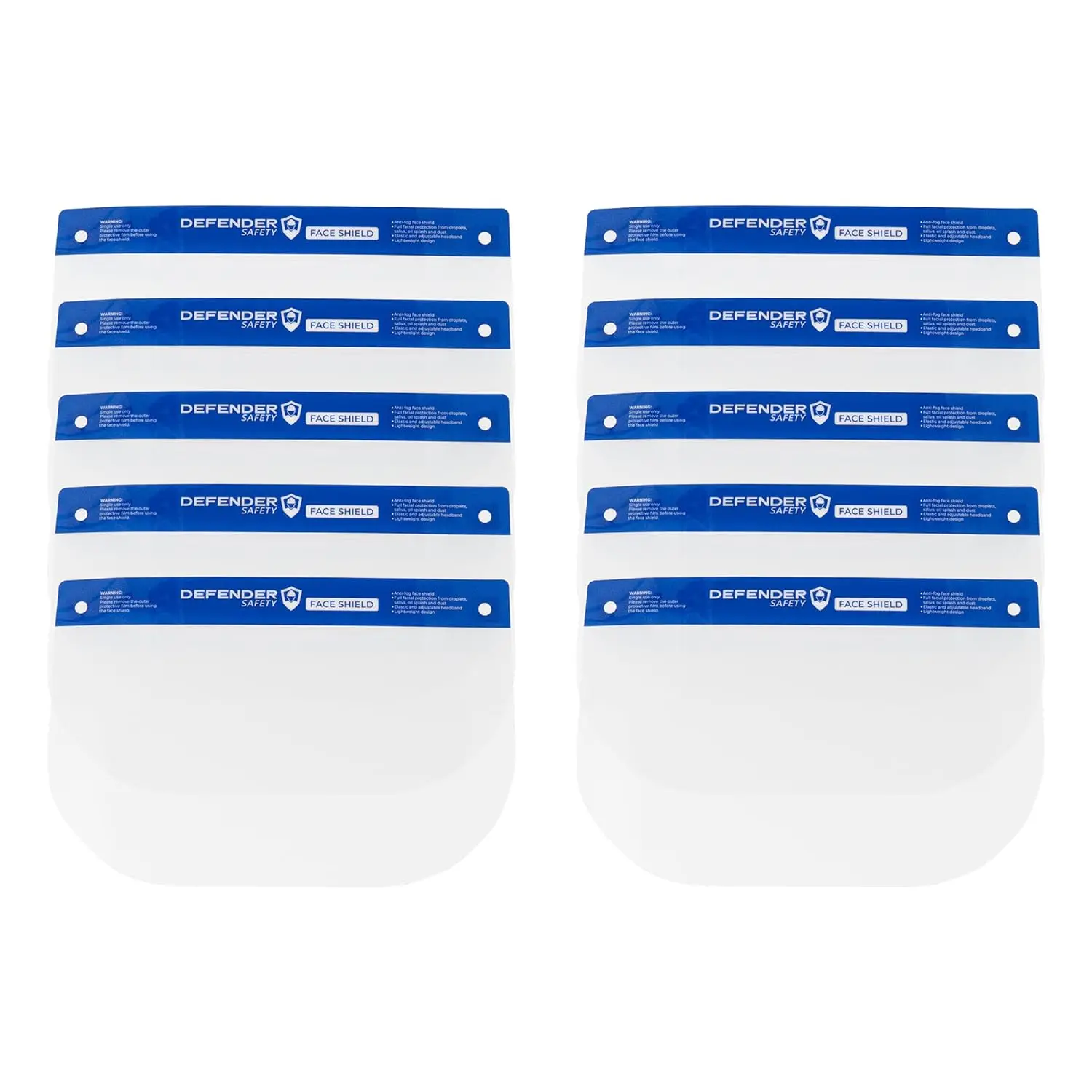 PET CE Popular Style Disposable Face Shield Custom Doctor Surgery High Protection Faceshield