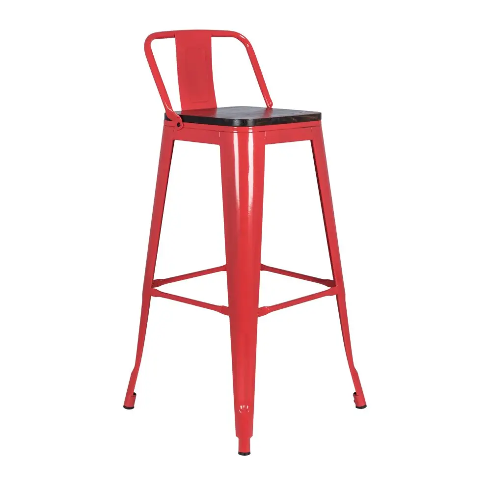 Vietnam Manufacturer Modern Design bar stool cafe bistro metal chair bar with footrest high quality