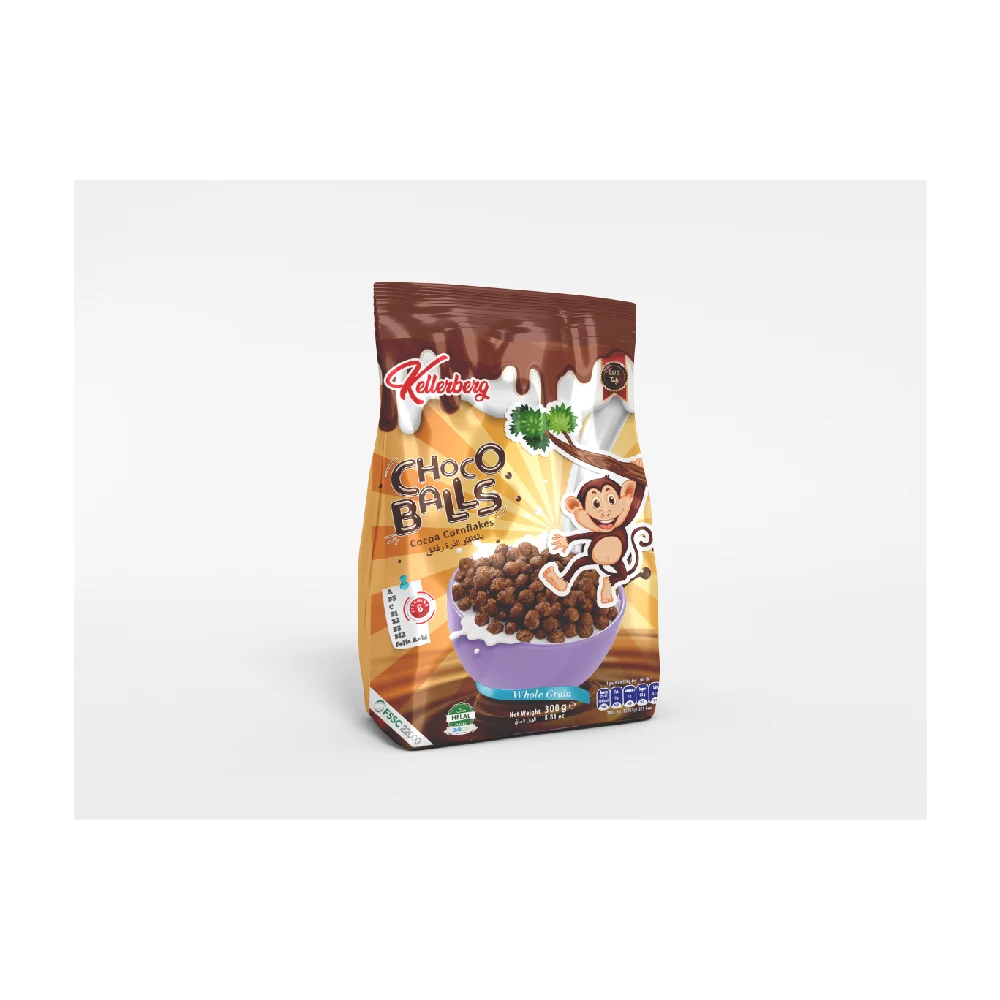 Choco шарики Горячая продажа хлопья с Choco Хрустящие сладких хлопьев картонной коробке из Турции