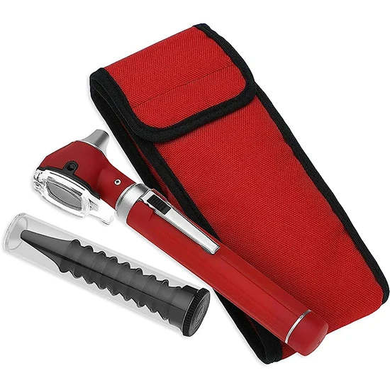 White led bulb light cold light high quality fiber optic otoscope and opthalmoscope examination diagnostic