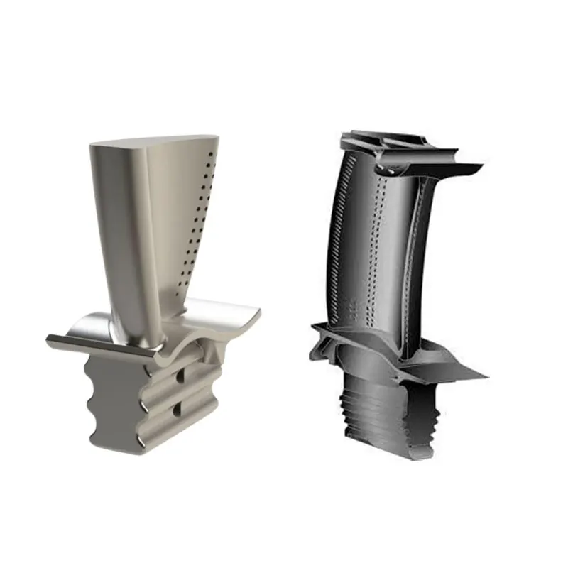 High Quality Aircraft Engine Aircraft Jet Engine Single Crystal Casting Compressor Impeller Turbine Blade
