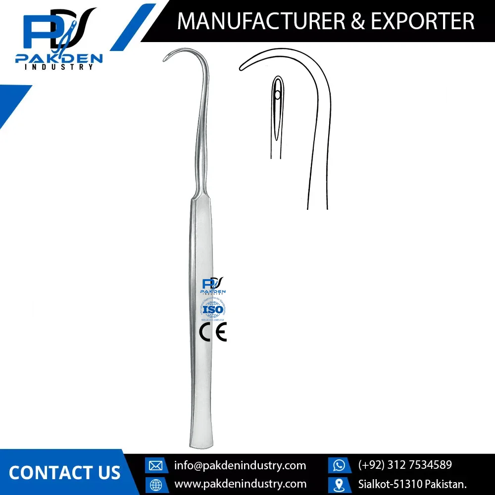 2022 New Arrival 100% High Quality German Stainless Steel Surgical Cooper Ligature Needle / Best Selling Cooper Ligature Needle