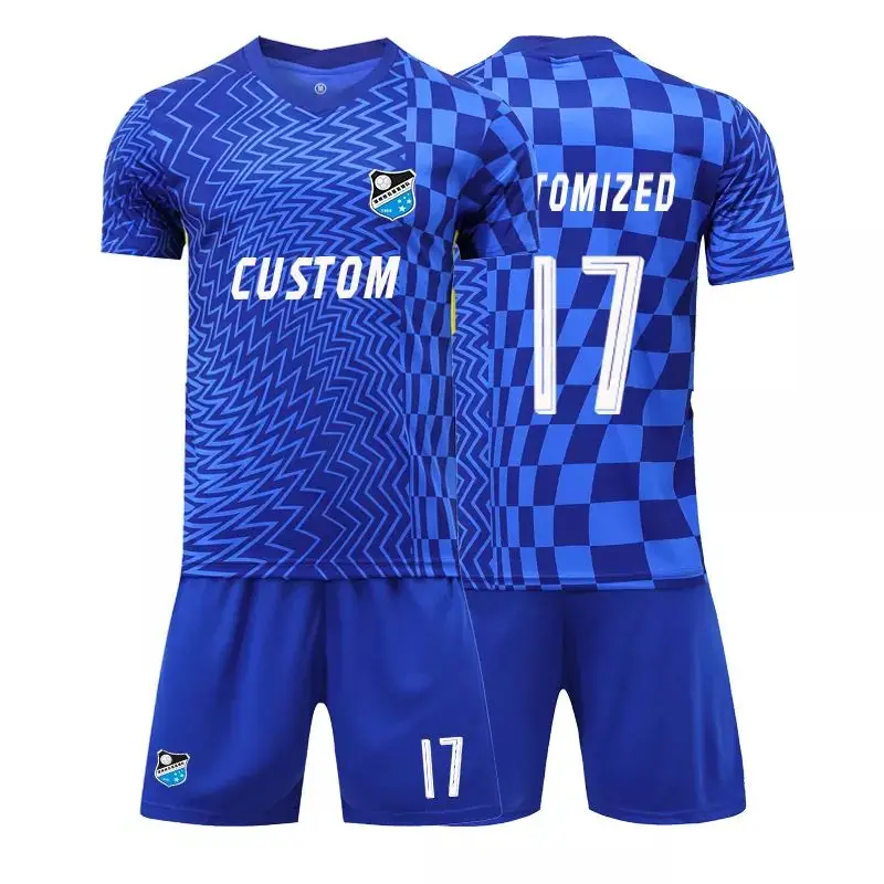 Custom 22 23 New Season Quick Dry Jersey Football Shirt Men clothes Uniform Sublimation Retro Soccer Jersey Set Kits Soccer Wear