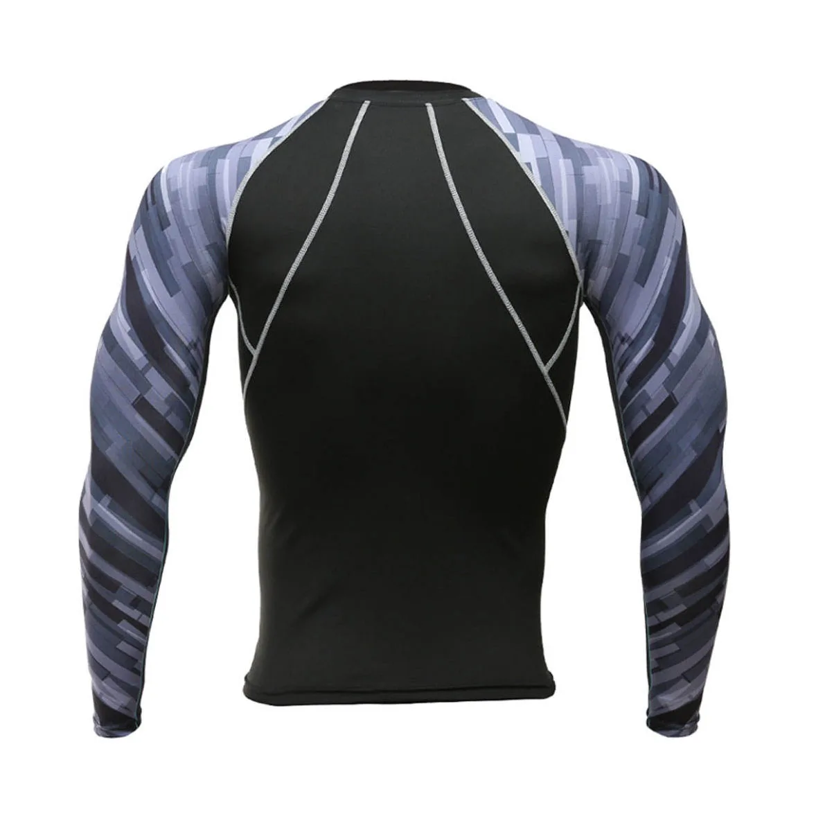 Compression Gym Shirts Long Sleeve Custom BJJ Rashguard MMA Sublimated Mens Rash Guard
