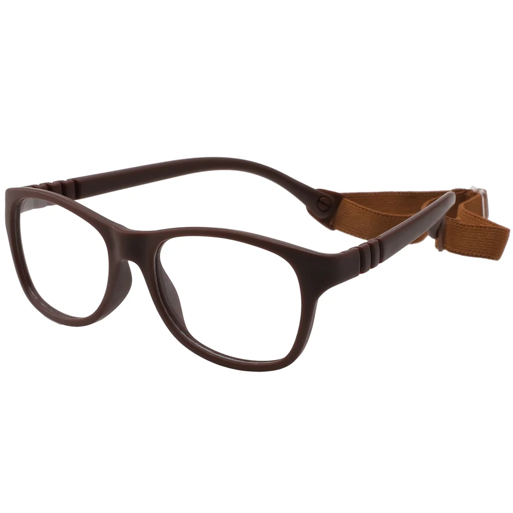 F0286A7 PEE kids frames with strap flexible eyeglasses for children optical frames for boys and girls