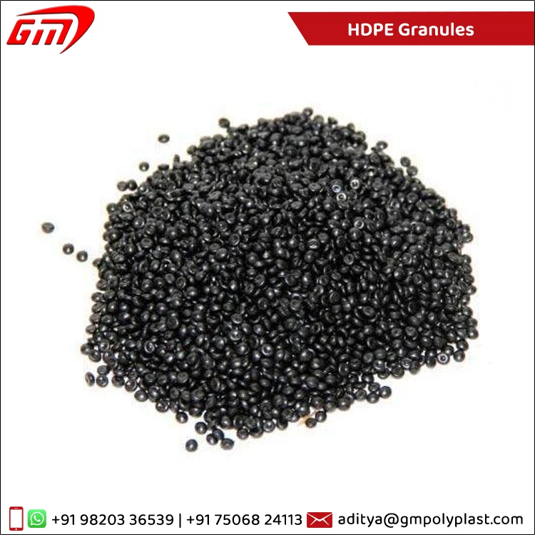 Indian Manufacturer of Recycled General Plastics Raw Materials Moulding Use HDPE Granules at Wholesale Price