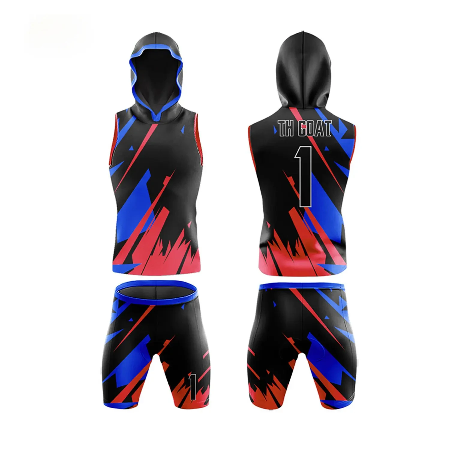 Wholesale price 2024 7v7 Football Uniforms For Youth Fully Sublimated Flag 7v7 Compression Uniform Set With Customization