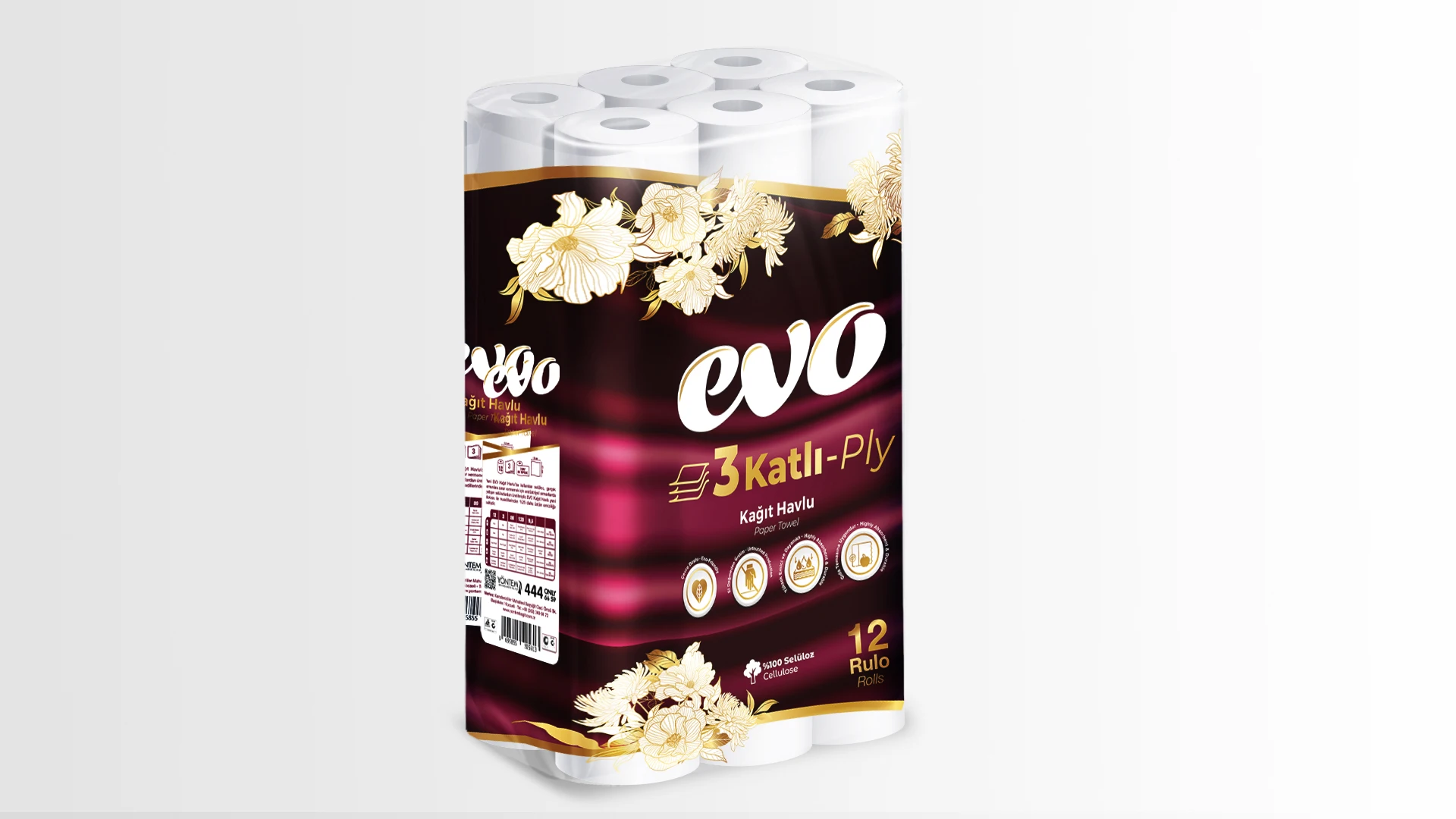 2-3 PLY Soft Silk Virgin Wood Pulp Toilet Tissue Paper Bulk Jumbo Rolls Cheap Option for Kitchen Use Direct from Turkey