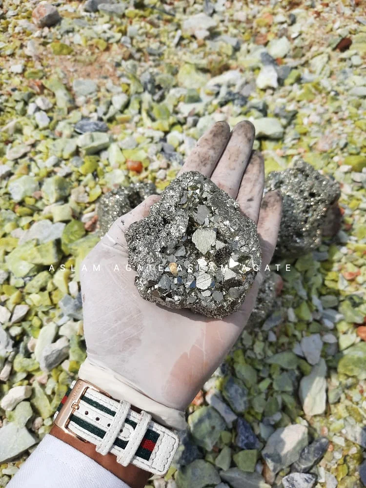 Оптовый Поставщик кластера пирита необработанный минеральный образец для продажи натуральный кристаллический кластер