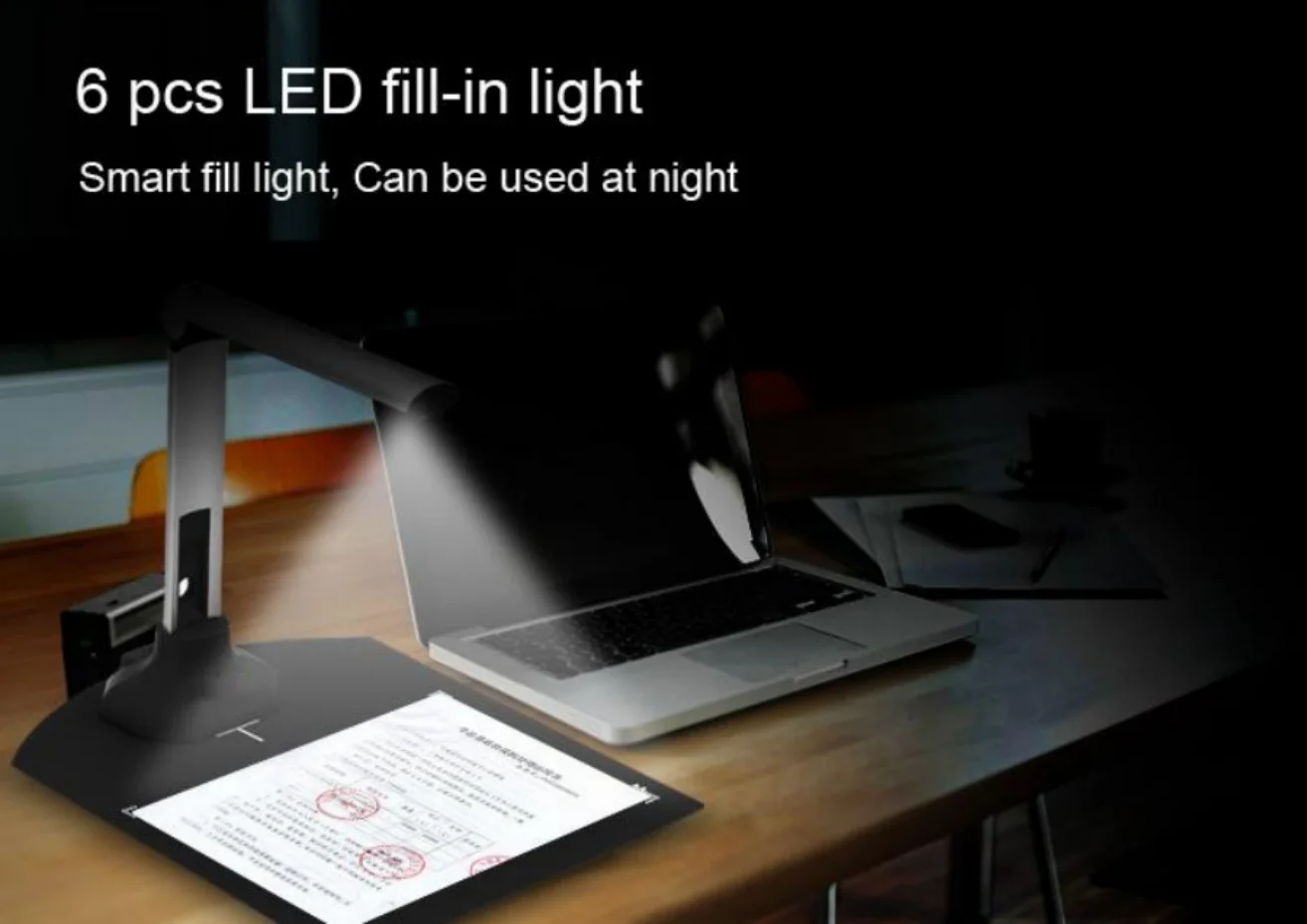 Best seller high speed LS-1100FA 10 milliom pixels high resolution portable document scanner A4