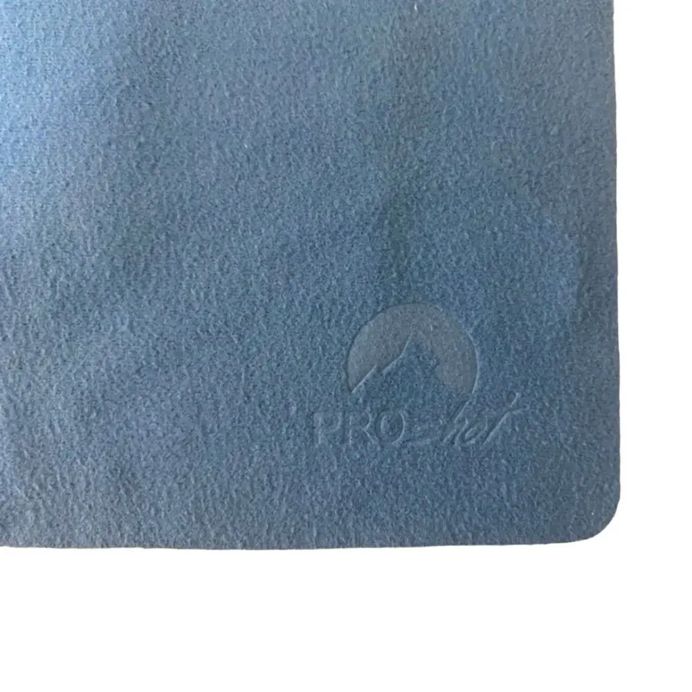 Microfiber Suede Lens Cleaning Cloth  Glasses Cloth  with embossed logo