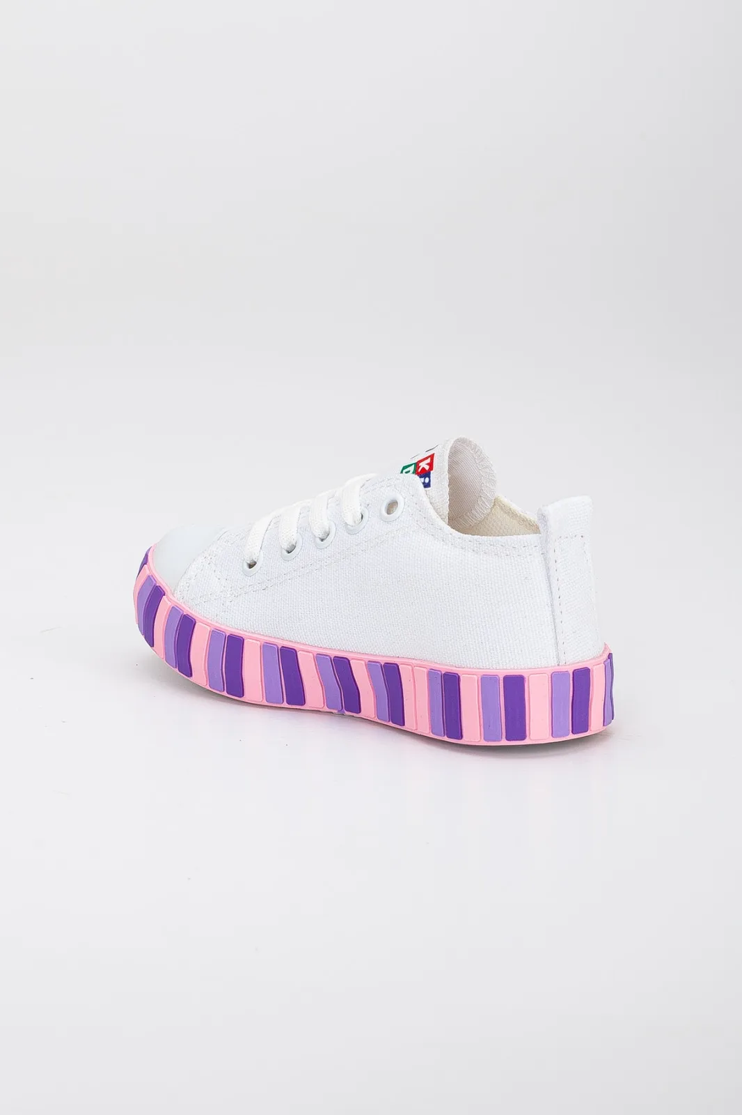 Wholesale New Summer Season Cast Wrap Linen Laced Colored Sole Children Shoe Comfort Soft Sole Baby-Child Chic White-Pink Shoes