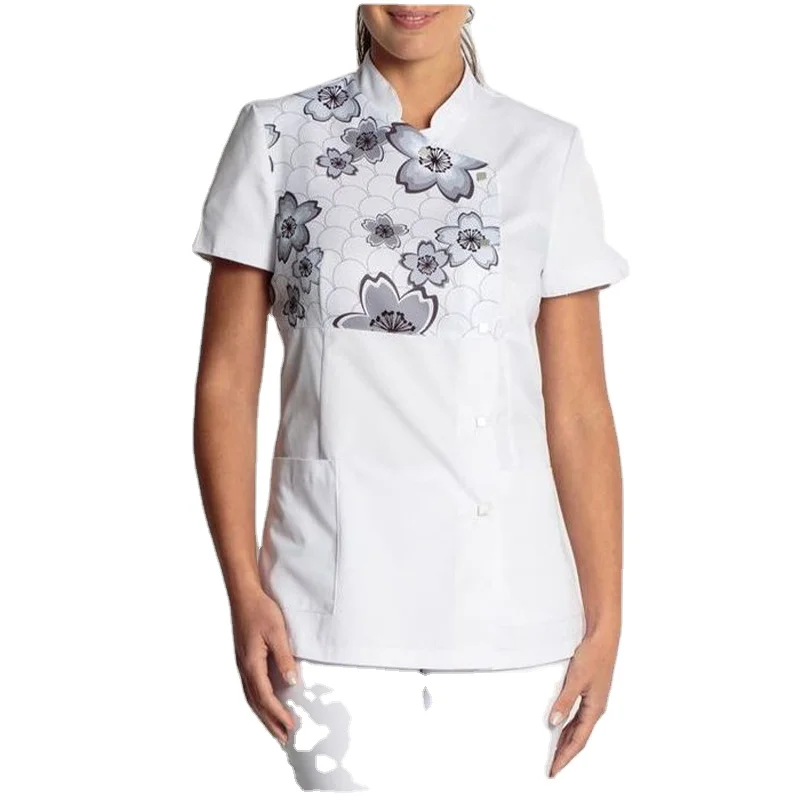 Top Design Stylish Low MOQ Comfortable healthcare clinical medical scrubs Sets Tops nursing uniforms scrub Suits For Women