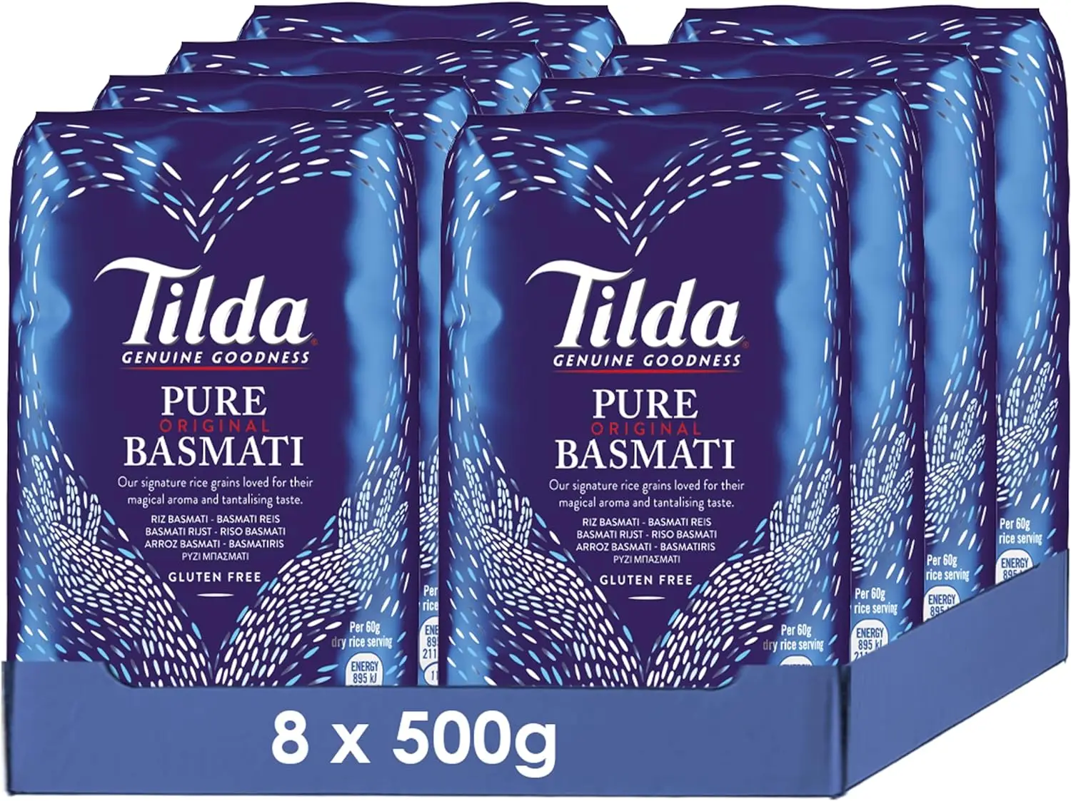 Tilda Basmati rice 8 x 500g