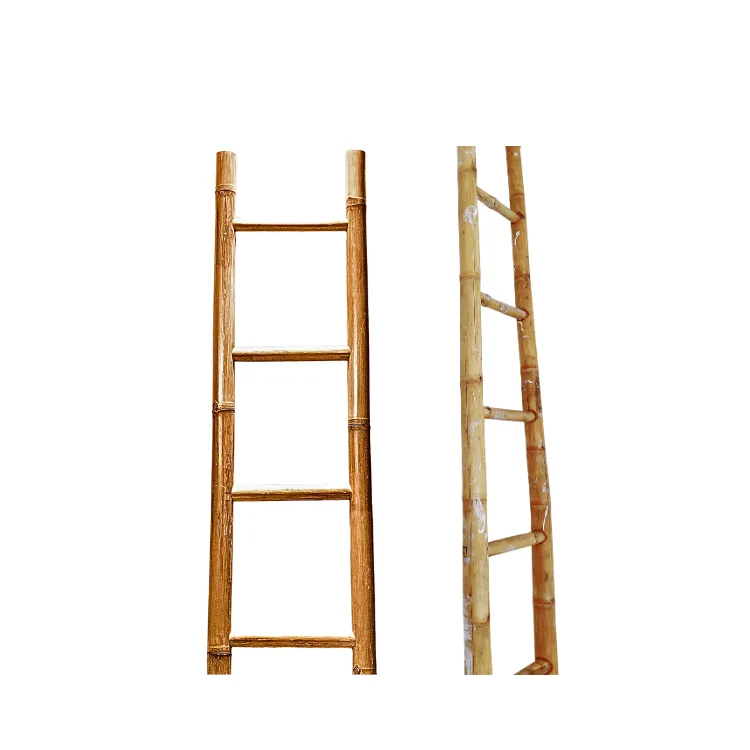 Bamboo Ladder Wholesale Supplier High Quality For Home Use/ Accessories Towel Rack/ Eco-Friendly Ladder 100% Natural Bamboo