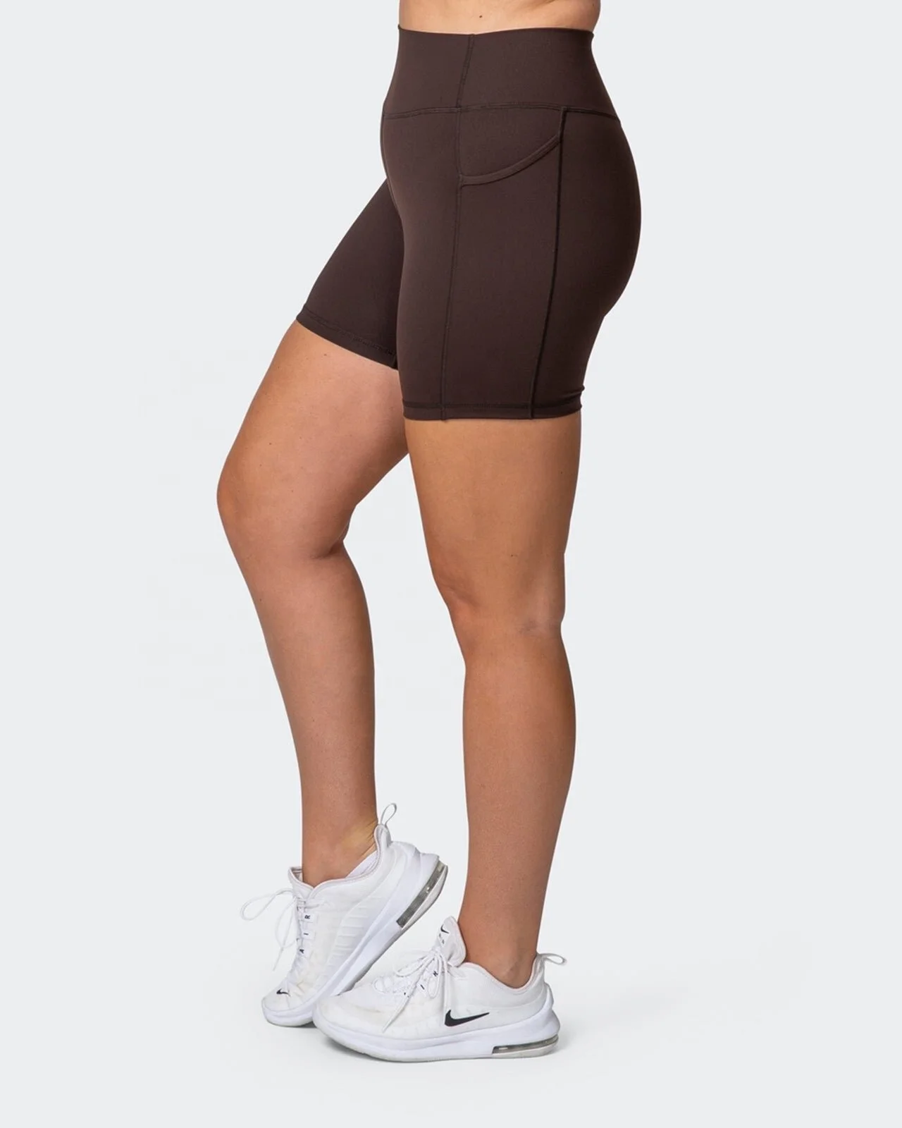 Women Compression 5 Inch Soft Workout Shorts Tummy Control Thick Booty Yoga Biker Short Active Wears High Waist Gym Shorts