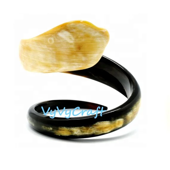 Buffalo Horn Bangle Bracelet Jewelry VC53