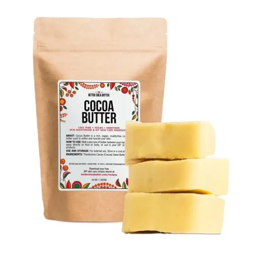 Natural Cocoa Butter Unrefined Made From Organic Cocoa Bean for Food, Pharmaceuticals and Beauty Companies