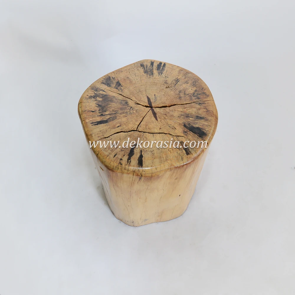 Modern round Wooden Ottoman Stool Customizable Natural Wood Seat Living Room Home Hotel Bar Apartment Villa Decorative Furniture