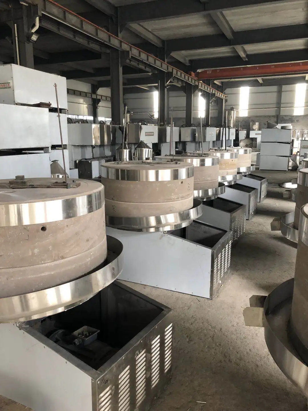 stone mill machine  grind Peanut Butter Tahini high quality stone mill