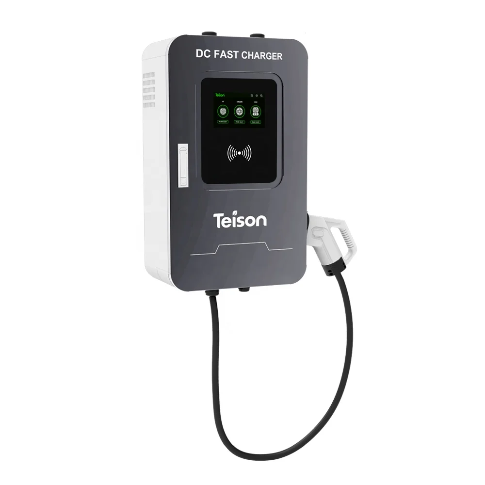 Teison manufacturer 30KW DC home ev fast charging station for Ecars CCS-1/2