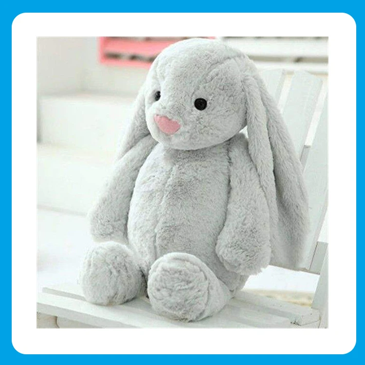 Wholesale 30 cm Unisex Cute Easter Rabbit Plush Bunny Soft Cotton Stuffed Animal Toy Perfect Easter Gift for Kids Boys Girls