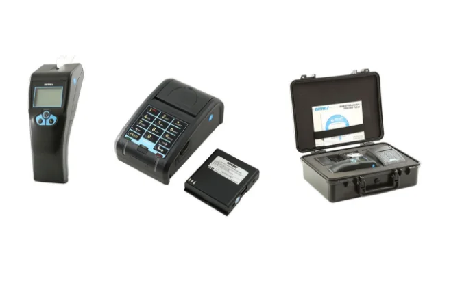 Breath Alcohol Tester NAM-07 with Wireless Bluetooth Printer Professional Breathalyzer Evidence Class