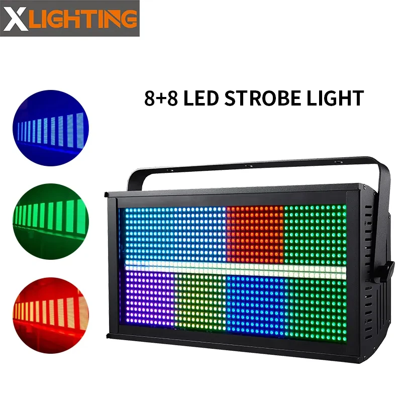 Professional Dmx512 Control  Led Strobe Light With 864pcs Rgb Led +96pcs White For Led DJ Disco Club Event Party