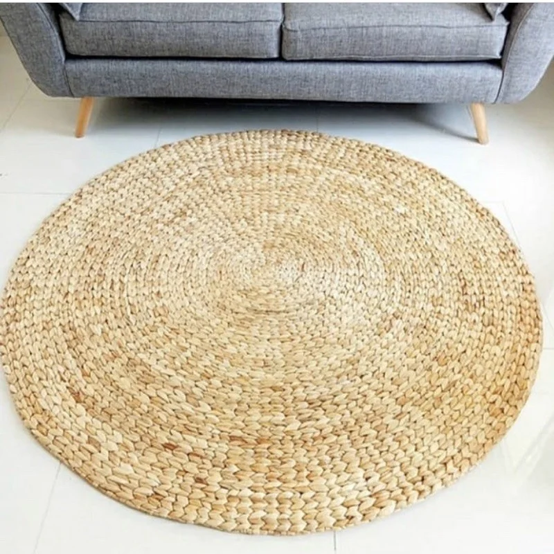 OEM Handmade Water Hyacinth Carpets 3d Printed Carpet Persian Style for Home Floor Living Room Bedroom