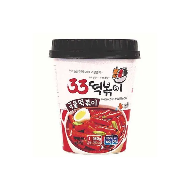 [Sinsung F & T] Корейский жареный рисовый пирог 33 Tteokbokki традиционный уникальный вкус санитарные средства с