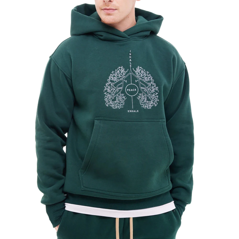 Casual Wear Adult Size Comfortable Fit Men Embroidered Hoodie 2023 New Arrival Latest Design Men Embroidered Hoodie