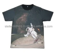 Tournament Single Jersey fabric 140 GSM 100% Polyester short Sleeve Tshirt for Sublimation DTG Printing Available at Cheap Cost