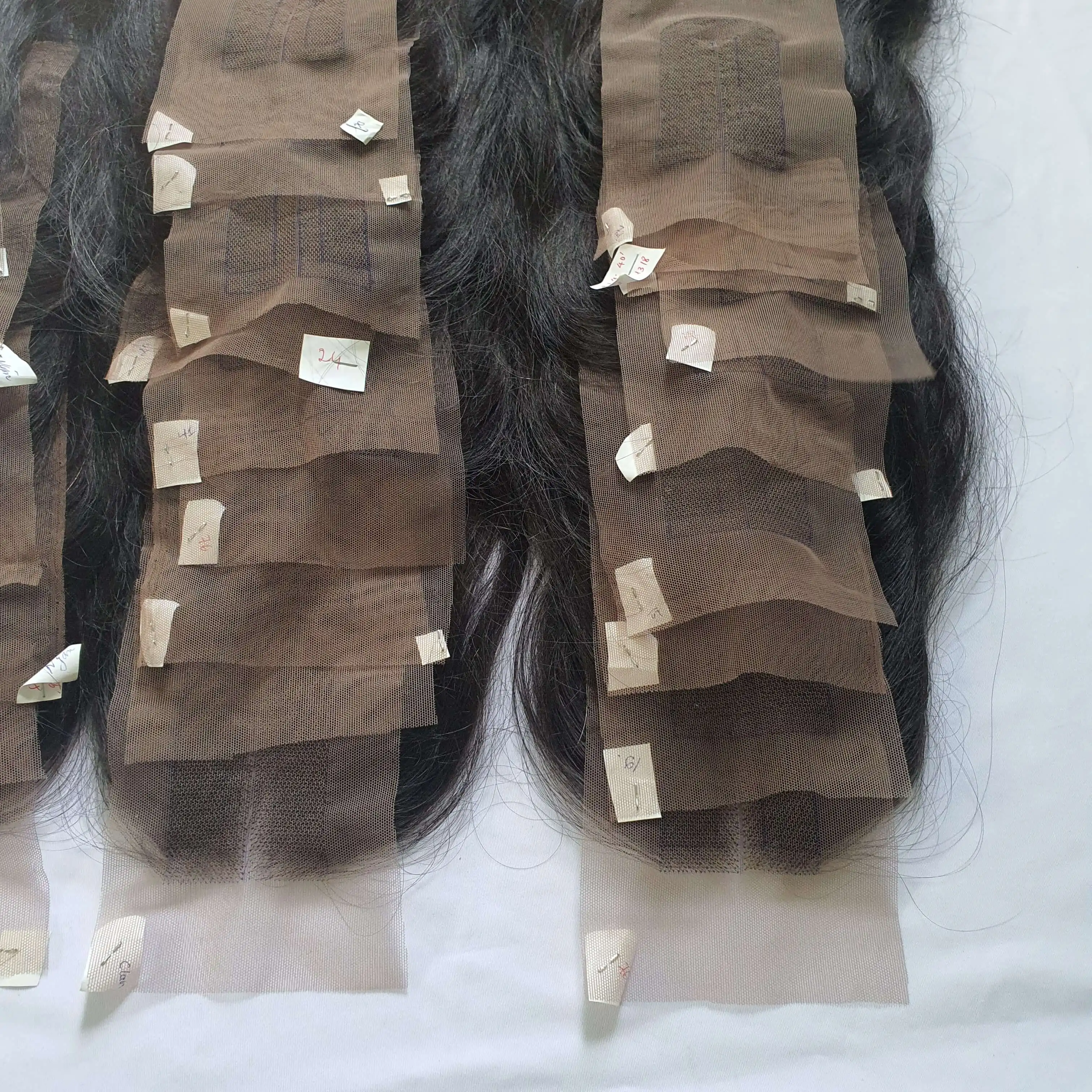 HD lace frontal closure invisible knots Vietnamese raw hair human hair bundles