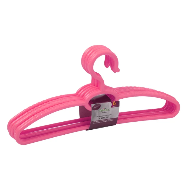 Premio Hanger 13 Inch Closet Clothes Organizer Accessories 6pc Pack Coat Hanger Wardrobe Supplies