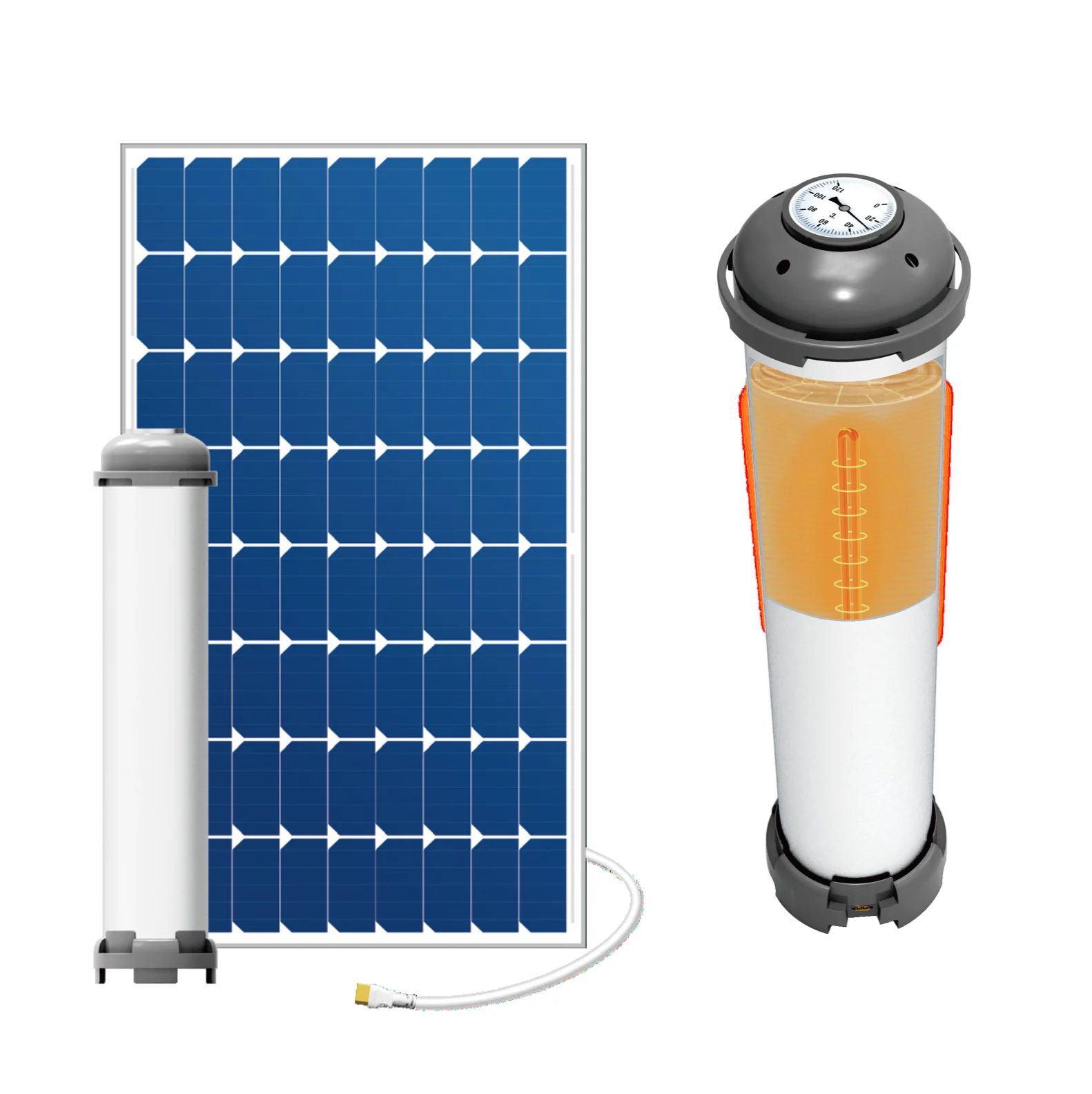 Solar Powered Heating System Home Heater Appliance Infrared Radiant Heating Mini Portable Heater Heat Your Home With Solar