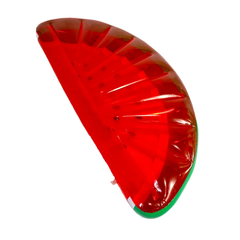 Hot Sale Large PVC Inflatable Half Watermelon Slice Pool Float Lounge Fruit Mattress Beach Water Toy Inflatable Pool Floater