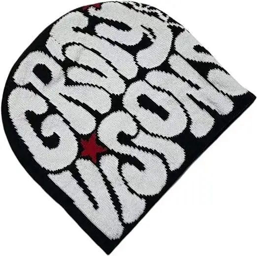 Letter Printing Knitted Hat Winter Warm Woolen Hat Fashion Hip hop Trend Beanie Pullover Hat Casual Sports Men Women USA 2024
