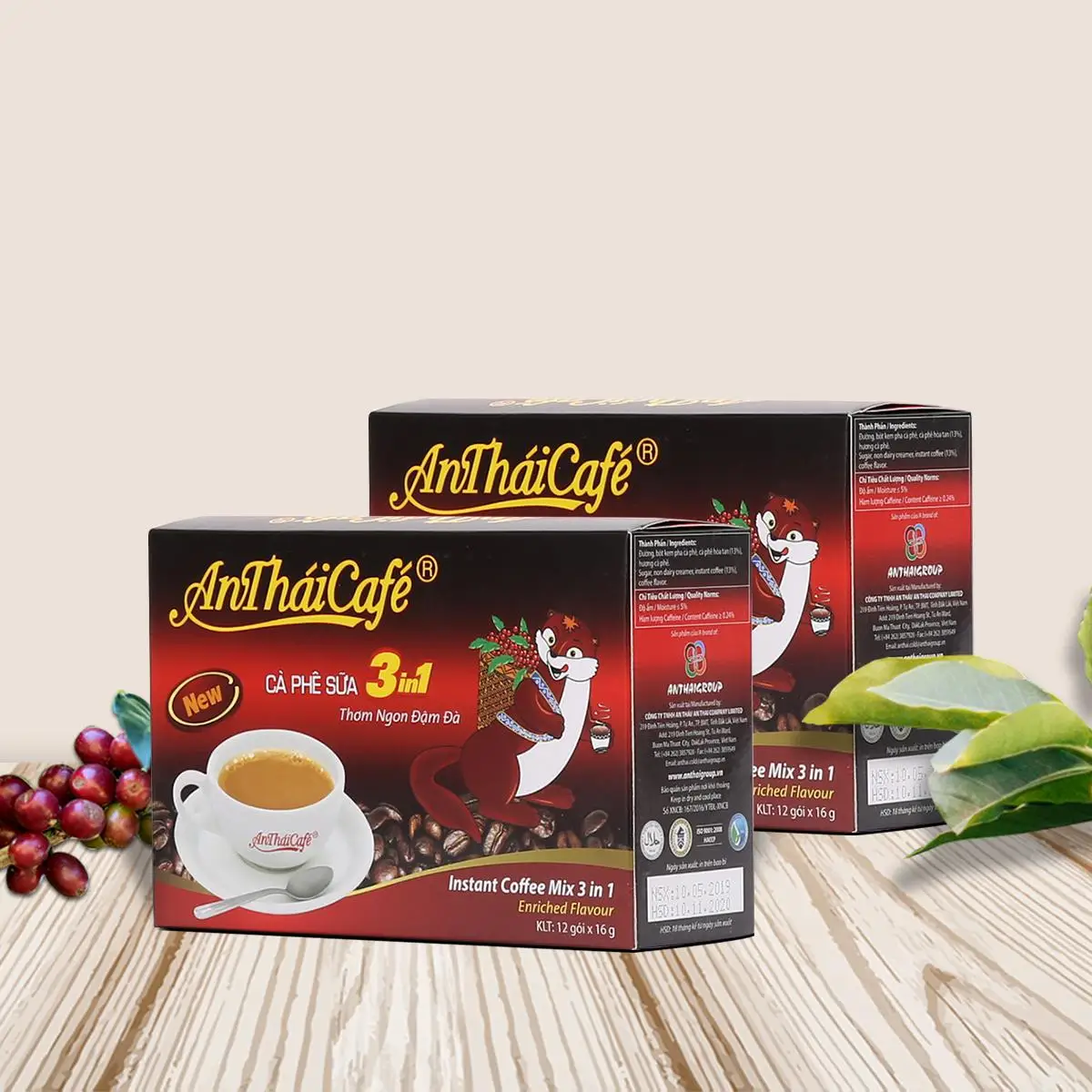 CAFFEINE MIN 0.24% BITTERSWEET TASTE - READY TO DRINK FROM VIET NAM INSTANT COFFEE MIX POWDER 3 IN 1