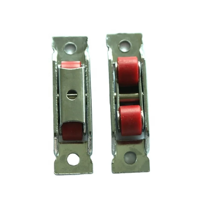 double adjustable Pom wheel roller for upvc window factory supply upvc window roller sliding gate wheel