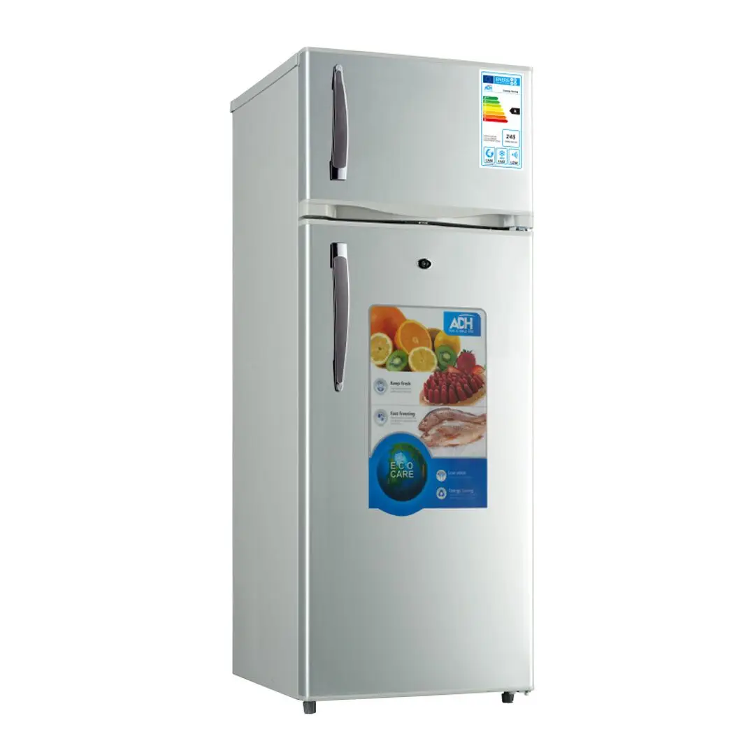 High Quality Portable Three Door Stainless Steel Upright Chiller Supermarket Display Refrigerator