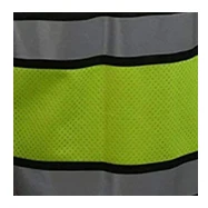 Hi Visibility Reflective Vest Jacket Workwear With Pockets Construction Clothing Safety Work  Logo Custom men mesh