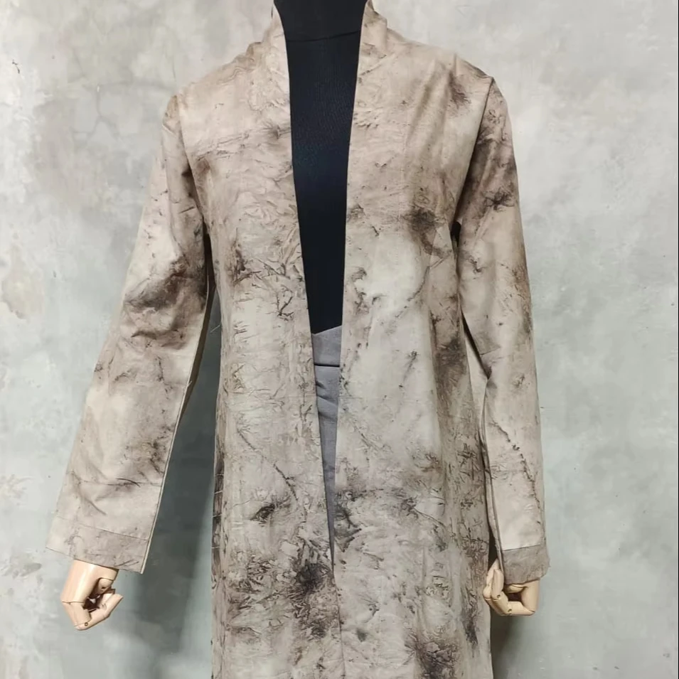 Ecoprint Outer Natural Fashion Top Dress 2024 Luxurious Brand